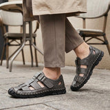 Matteo Fisherman Sandals - Gris