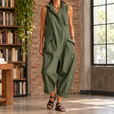 Shannon-Jade Utility Jumpsuit - Olive Green