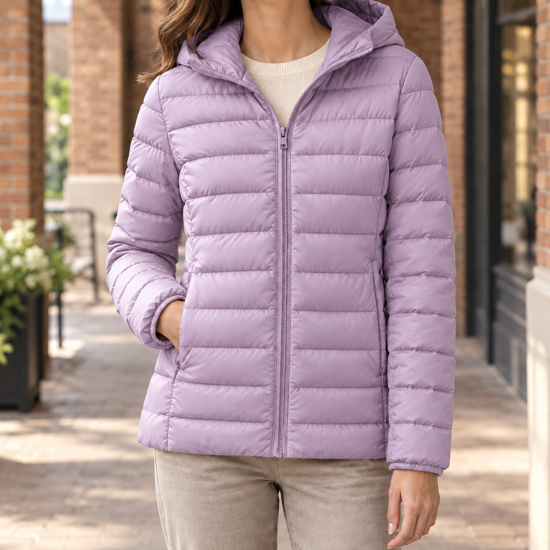 Rowena Cashmere Jacket - Light Purple