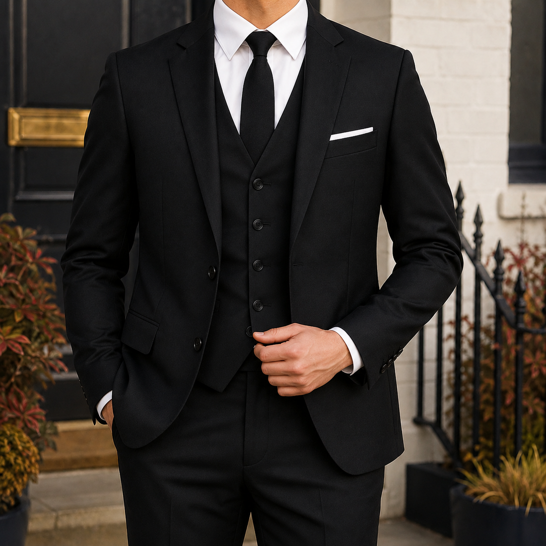 Knox Tailored Set - Black