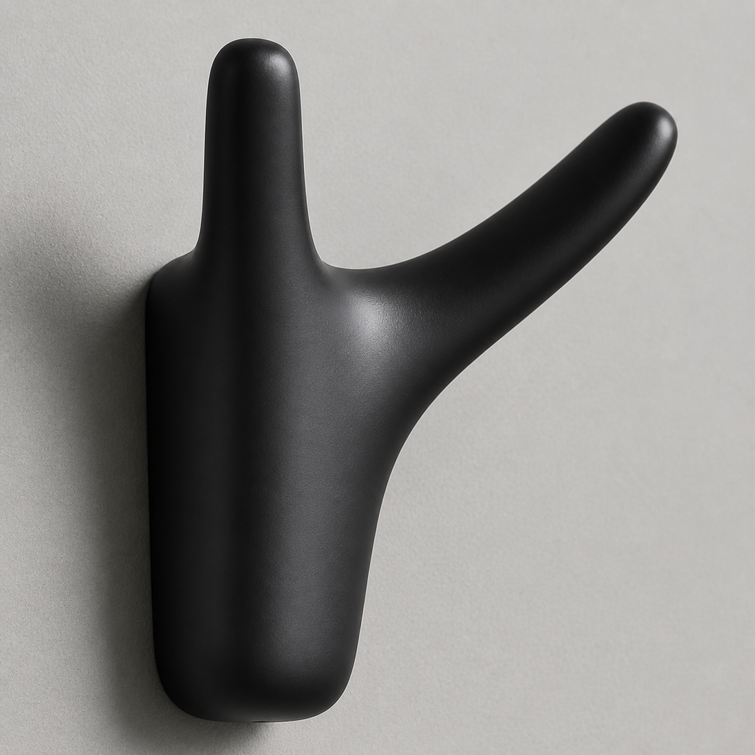 Maximus Sculptural Wall Hook - Lead Product Detail