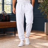 Knox Relaxed Jogger Pants - White