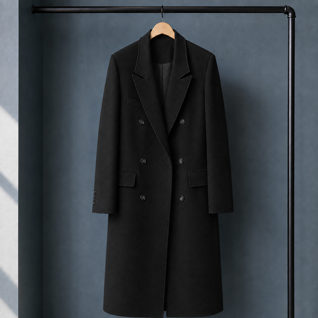 Xaviera Longline Blazer - Black