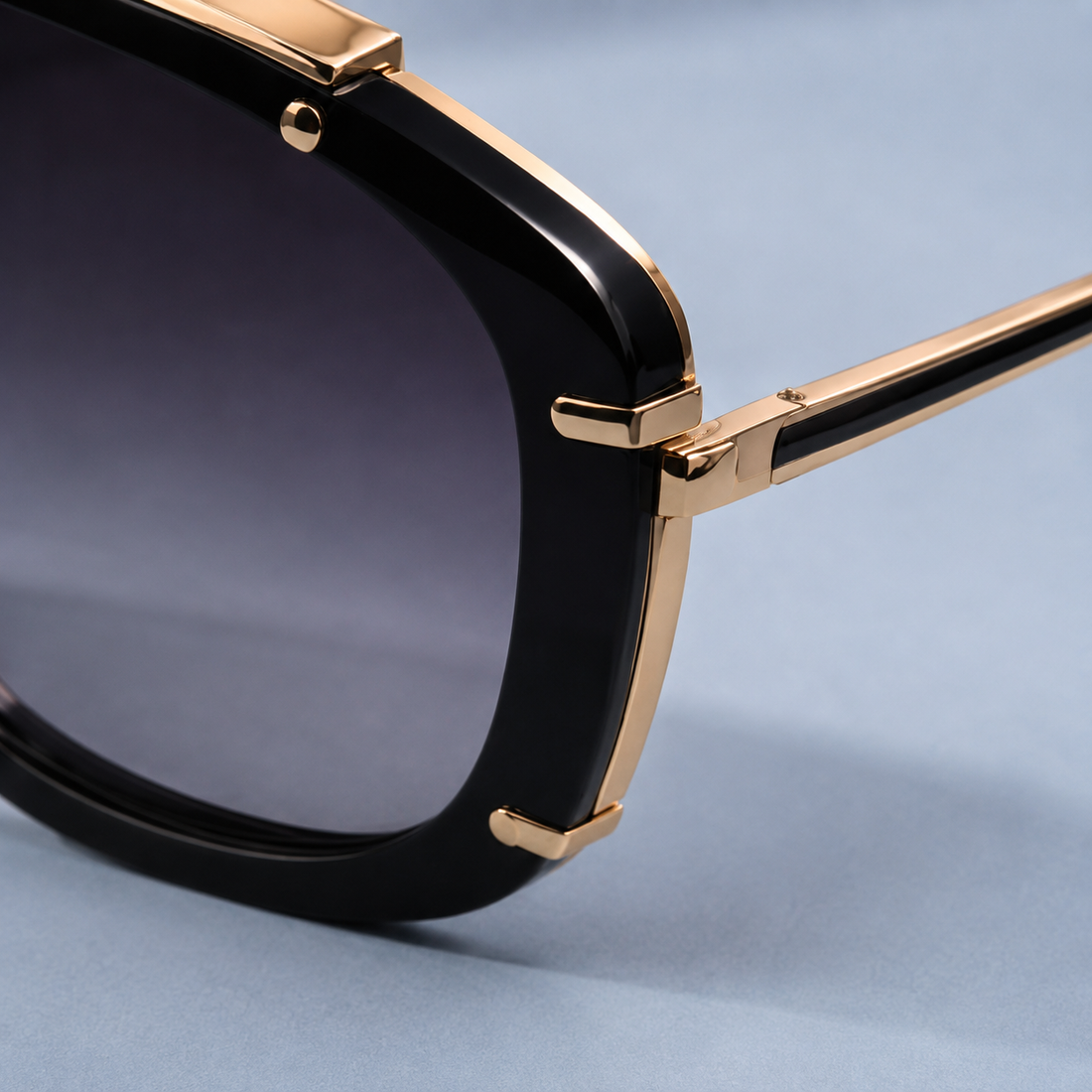 Gabriel Sculptural Sunglasses - Lead Product Detail