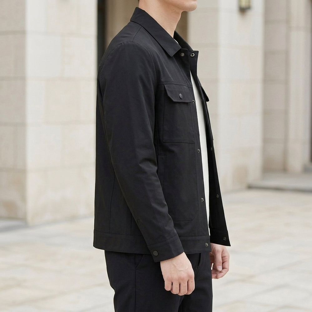 Hadrian Workwear Jacket - Lead Alternate View