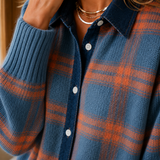 Sabina Plaid Sweater - Lead Product Detail