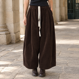 Elettra-Jane Wide Leg Pants - Brown