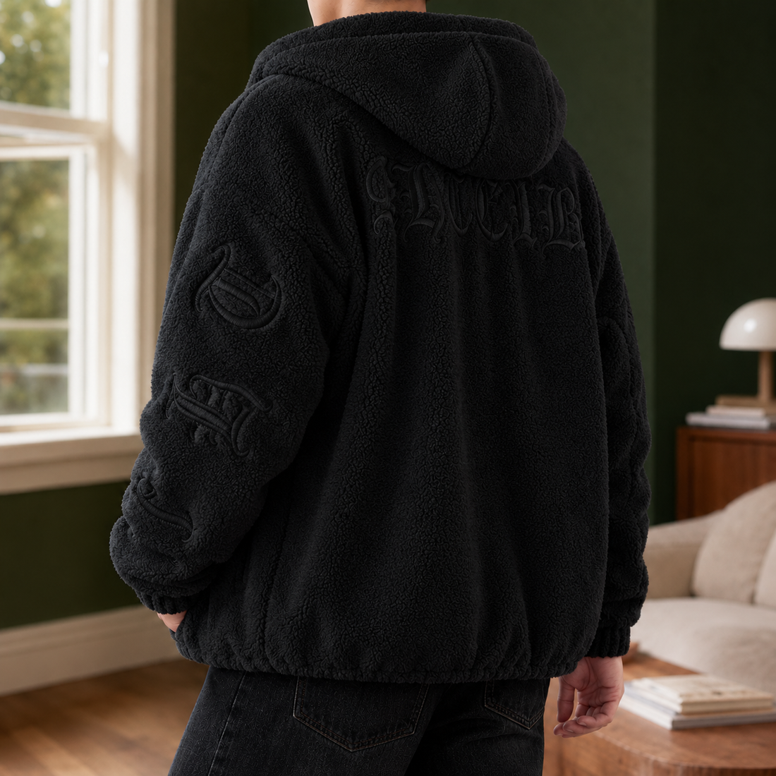 Marco Hooded Jacket - Black