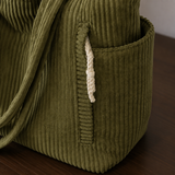 Roncalli Ribbed Tote - Lead Product Detail
