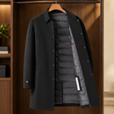 Harlan Down-Lined Jacket - Black