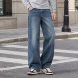 Wyatt Wide Leg Jeans - Vintage Blue