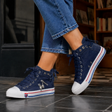 Olivieri Orthopedic Sneakers - Navy