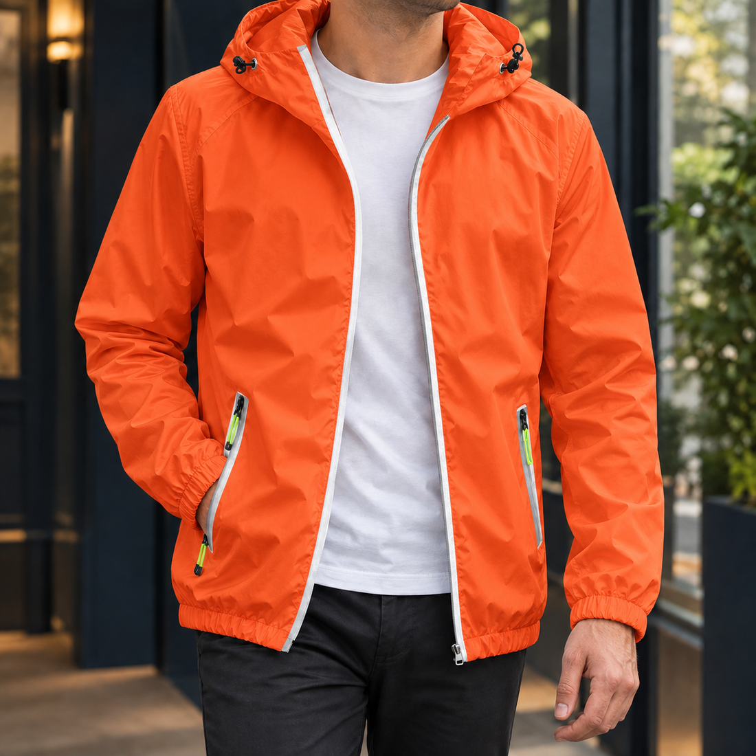 Oliver Reflective Jacket - Reflective Orange