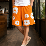Romano Relaxed Shorts - Orange