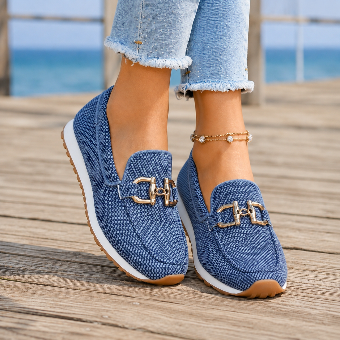 Carbone Orthopedic Sneakers - Blue