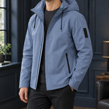 Dario Hooded Jacket - Blue