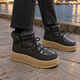 Leone-Garda Platform Boots - Black