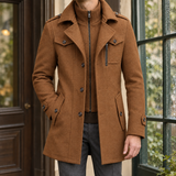 Harlan Wool Coat - Camel