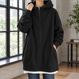 Isabeau-Eve Oversized Hoodie - Black