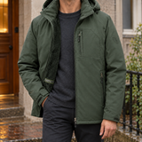 Blake Fleece Jacket - Military Green