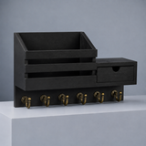 Florian Wood Key Organizer - Black