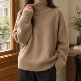 Imogen-Elise Turtleneck Sweater - Camel