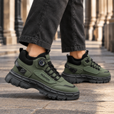 Bellagio-Arezzo Chunky Sneakers - Olive Green