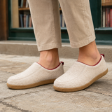 Montanari Orthopedic Slippers - Cream