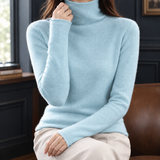 Ruby-Faye Cashmere Sweater - Light Blue