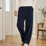 Dorian Wide Leg Pants - Navy Blue Yty