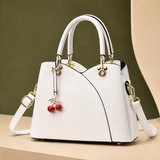 Vinci Cherry Handbag - Valkoinen