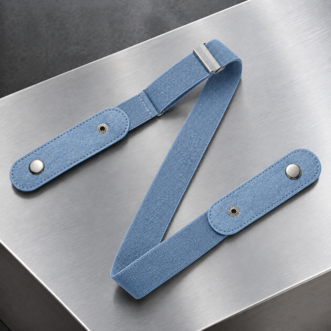 Isernia Elastic Belt - Light Blue