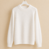Tabitha-Jade Brushed Sweater - White