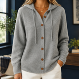 Diantha Hooded Cardigan - Gray