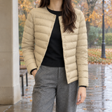 Valeria-Rae Quilted Jacket - Khaki