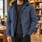 Isidore Hooded Jacket - Blue
