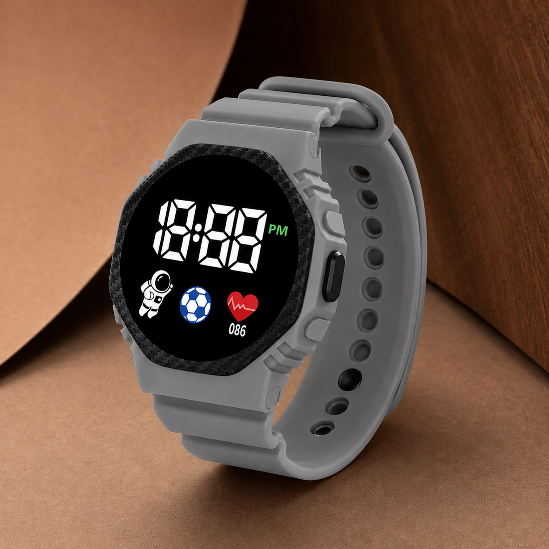 Florence Digital Watch - Grigio