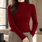 Sabine-Marie Cashmere Sweater - Wine Red