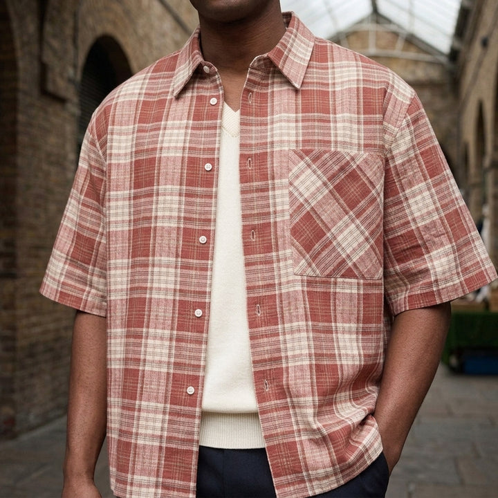 Wyatt Plaid Shirt - Lead Product Detail