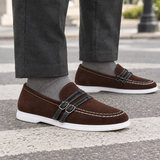 Carrera-Como Suede Loafers - Dark Brown