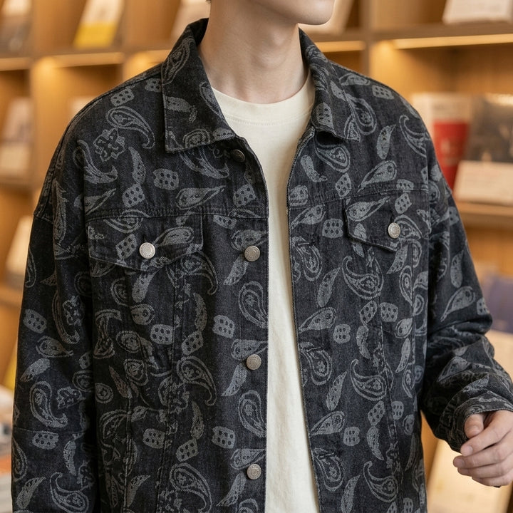 Conrad Paisley Jacket - Lead Product Detail