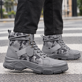 Fiorini-Rimini Camouflage Boots - Light Gray