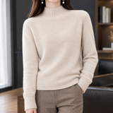 Eden-Jade Cashmere Sweater - Beige