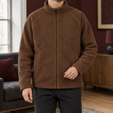 Blake Fleece Jacket - Dark Brown