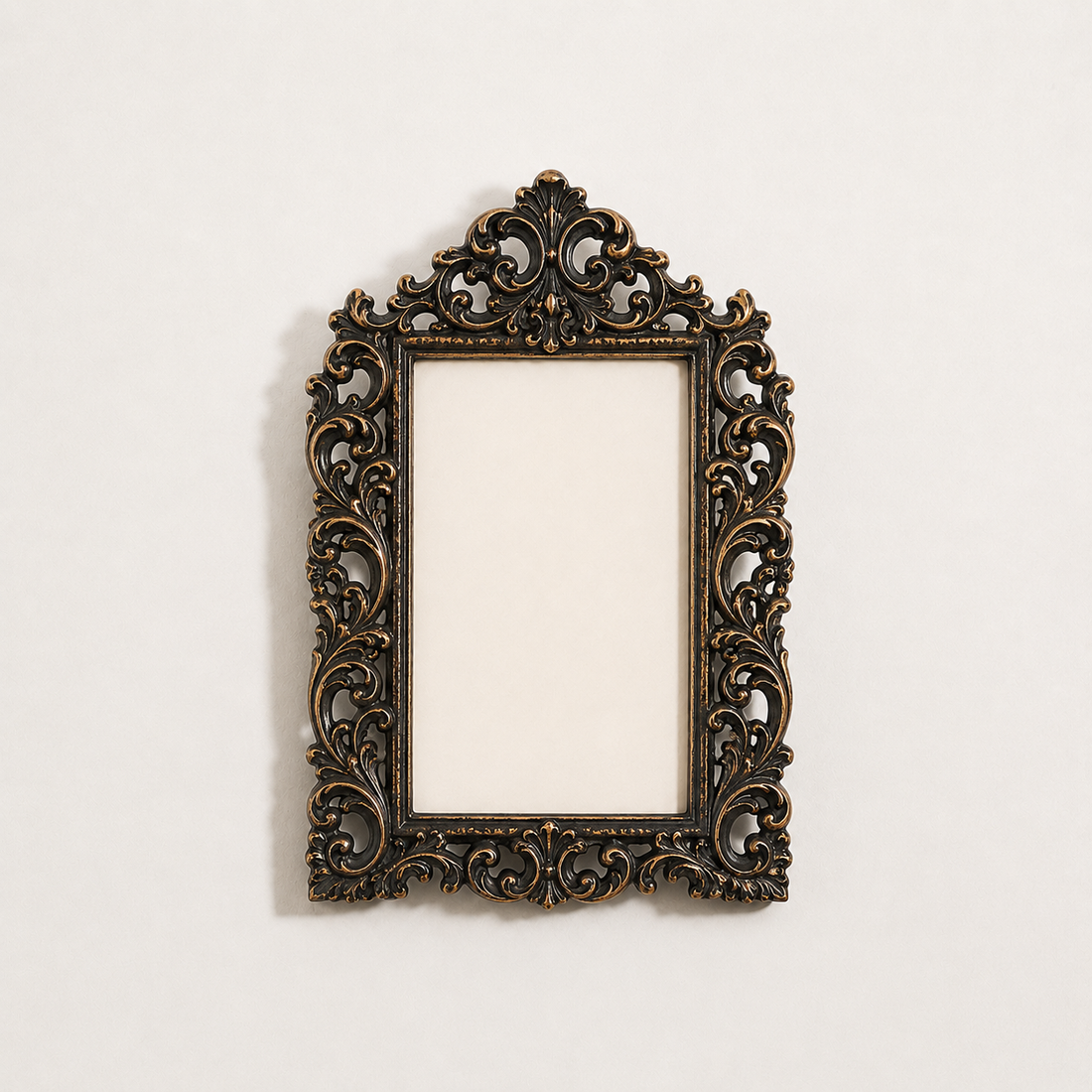 Alderley Carved Picture Frame - Blackened Filigree