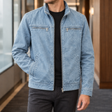 Mason Utility Jacket - Denim Blue
