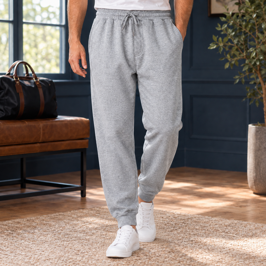 Knox Relaxed Jogger Pants - Gray
