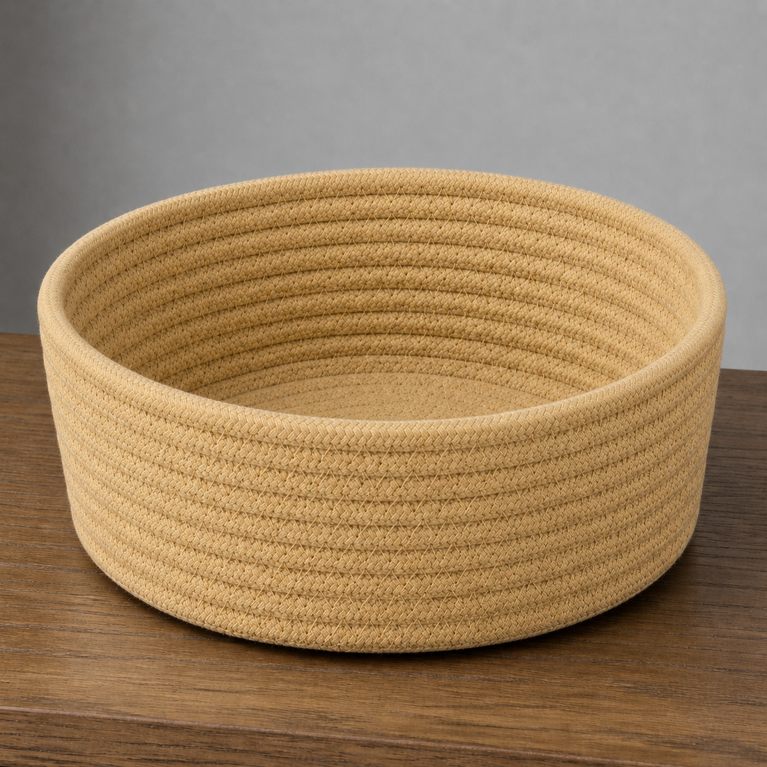 Knox Cotton Rope Basket - Camel