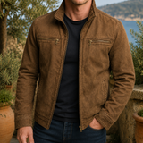 Nathaniel Military Jacket - Brown