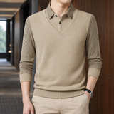 Oliver Layered Polo - Khaki